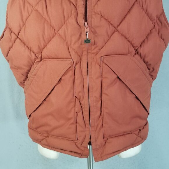 Walls blizzard-pruf puffer vest men’s xl extra large Rust orange vintage USA - Picture 3 of 12